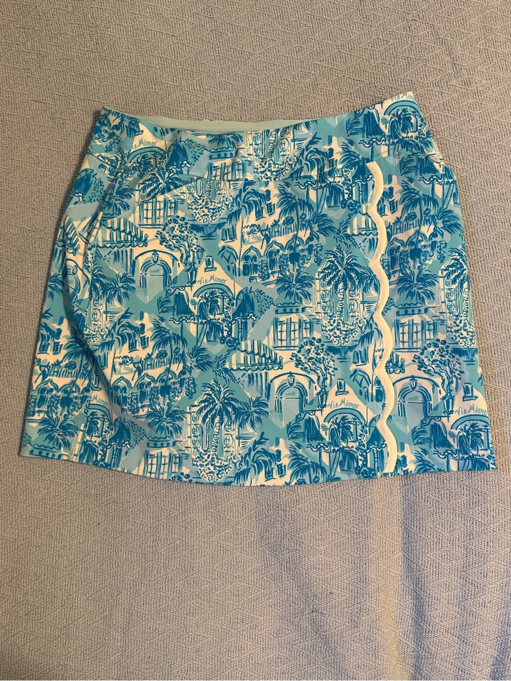 Lilly Pulitzer Amalfi Blue Sunny State Of Mind Luxletic Skort